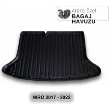 Elorcar Kıa Nıro 2017 - 2022 3D Bagaj Havuzu