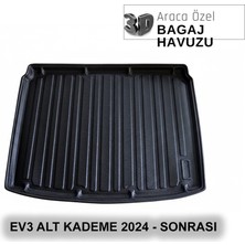 Elorcar Kıa Ev3 Alt Kademe 2024 - Sonrası 3D Bagaj Havuzu