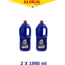 Klorak  2 Adet 1990 ml Kireç Sökücü