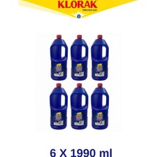Klorak 6 Adet 1990 ml Kireç Sökücü