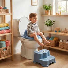 DS LLC Ieg ™ Mavi Kulplu Çocuk Klozet Adaptörü DSLLCRS-IEGK34