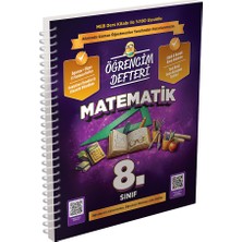 Murat Yayınları 3207 8.Sınıf Matematik Öğrencim Defteri