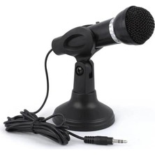 Yollayenilensin Yw-30 Masaüstü Pc Mikrofonu – 3.5mm Jack Gürültü Engelleyici Oyun Konferans Kayıt Mic