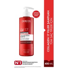 Vichy Dercos Collagen 17 Filler Tüm Saç Tipleri Için Şampuan 400 ml