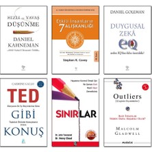 Hizli Yavas ve Dusunme +Etkili Insanlarin 7 Aliskanligi+Duygusal Zeka+Ted Gibi Konus+Sinirlar+Outliers=(6kitap)
