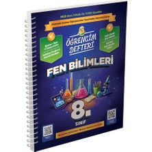Murat Yayınları 3208 8.Sınıf Fen Bilimleri Öğrencim Defteri