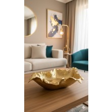 sembol FINY DEKORATIF TABAK GOLD 28X40X10 CM