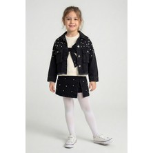 Dmb Kız Fiyonklu Kot Şort Etekli Takım 26YDMB-9893