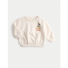 Marks & Spencer Pamuk Karışımlı Mickey Mouse:trade_mark: Sweatshirt (0-3 Yaş)