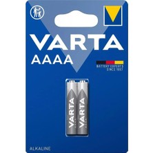 Varta 4061 LR61 1.5V Aaaa Alkalin Pil 2'li