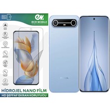 ECR MOBILE Tecno Pova Slim 5g ile Uyumlu Hidrojel Nano Film Hd Şeffaf Ekran Koruyucu(Tempered Cam Değildir!)