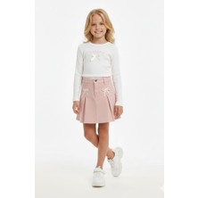 Dmb Kız Şort Etekli Takım  26YDMB-9028