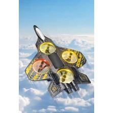 Robo Uzaktan Kumandalı Taklacı Uçak Yedek Batarya Hediyeli Sarı