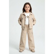 Kız Ceket Badi Pant 3 Lü Takım 26YDMB0657