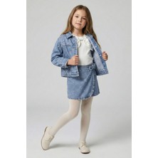 Dmb Kız Kot Şort Etekli Takım  26YDMB-9056