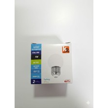 K2 1WAT E27GECE  Ampulu Beyaz