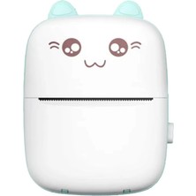 Yollayenilensin Mini Termal Yazıcı | Mürekkepsiz Fotoğraf ve Etiket Baskı Makinesi, USB Şarjlı 1200MAH