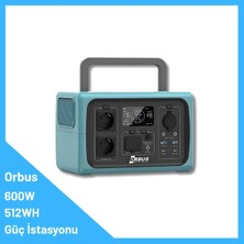 Orbus 600W 512WH Güç Istasyonu