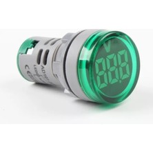 Swion AD22-22V 22MM Dijital Voltmetre 20-500V Ac Yeşil