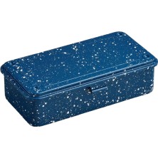 Toyo Steel T-190JI Saklama Kutusu, Japon Indigo Mavisi, Kalem Kutusu, Kalemlik, Alet Kutusu, Dekoratif Kutu