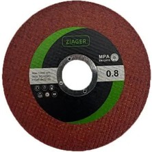 Ege Çelik Halat Ziager Inox Kesici Taş 115X0,8MM 10 Adet