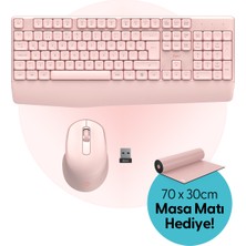 Daxi MK260 Comfort Touch Combo 2.4ghz Kablosuz Klavye Mouse Seti, Türkçe Q