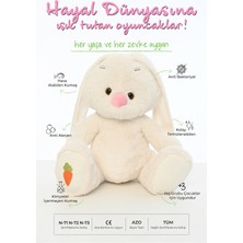 Pufu Toys Sevgiliye Özel Peluş Tavşan 40 cm