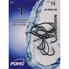 Pohu M-9904 Sb No:1 15'li Paket  Olta Iğnesi