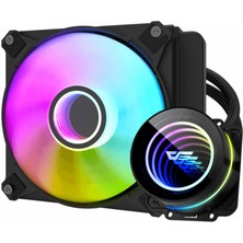 Aigo DX120 V2.6 Argb 120MM AM5/1700P Siyah Işlemci Sıvı Soğutucu