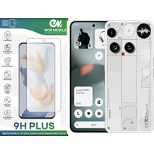 ECR MOBILE Nothing Phone 3 ile Uyumlu Mat 9h Nano Ekran Koruyucu Parmak Izi Bırakmaz