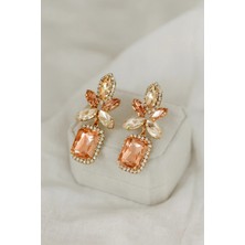 BG Jewellery Şık Tasarım Taşlı Küpe