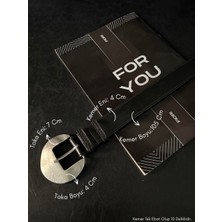 Fiori 2'li Oval Tokalı Kadın Pantolon Kemeri, Ceket Kemeri, Elbise Kemeri, Gömlek Kemeri