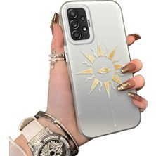 Ucuc Samsung Galaxy A52 5g Uyumlu Silikon Kenar Sert Arka Anti Düşme Kılıfı Güneş Gözü