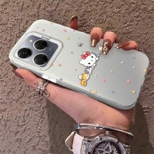 Ucuc Tecno Spark 20 Pro 5g Uyumlu Silikon Kenar Sert Arka Anti Düşme Kılıfı Hello Kitty