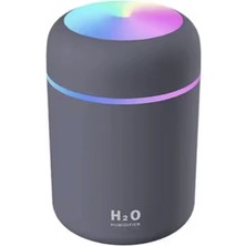 Yollayenilensin H2O Humidifier Hava Nemlendirici 300ML Ultrasonik LED Işıklı Soğuk Buhar Makinesi ve Aroma Difüzörü