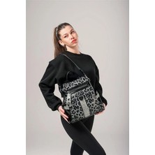 Esftr Poge Gri Cilt Kol ve Sırt Çantası