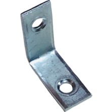 Şahin Mobilya Köşe Birleştirme Bağlantı Aparatı L Demiri Gönye Köşebent 10 Adet (2,5 cm x 2,5 cm x 1,6 Cm)