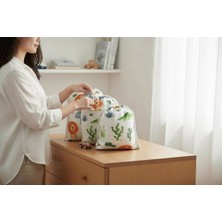 Soft and Baby Aslan Kumaş 3'lü Seyahat Seti Bebek Organizer