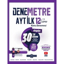 Orijinal Yks Ayt Ilk 12 Soru 30 Lu Konu Denemesi Çözümlü Orijinal Yayınları