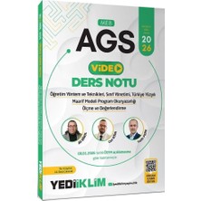 Anla Kazan Yayınları Yediiklim 2026 Meb-Ags Eğitim Bilimleri Öyt Sınıf Maarif Modeli Program Okuryazarlığı Ölçme Video Ders Notu - Can Köni Yediiklim Yayınları