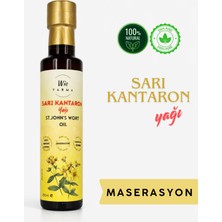 Wie Farma Sarı Kantaron Yağı 250 ml Cam Şişe %100 Saf Bitkisel Yağ
