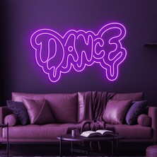 Disa Neon LED Duvar Dekoratif Aydınlatma -Dance, 60X35CM-