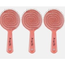 Nascita Tarak ( 3 Adet Fırça Pro Üç Boyut Oval Saç Fırçası )