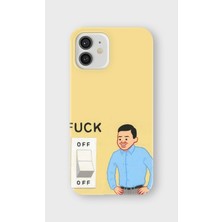 Lelia iPhone 12 Mini Uyumlu Baskılı Şeffaf Telefon Kılıfı | Koleksiyon: Memecraft Studio
