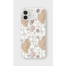 Lelia iPhone 12 Uyumlu Baskılı Şeffaf Telefon Kılıfı | Koleksiyon: Oneline Essence