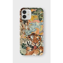 Lelia iPhone 12 Uyumlu Baskılı Şeffaf Telefon Kılıfı | Koleksiyon: Wildspirit Prime