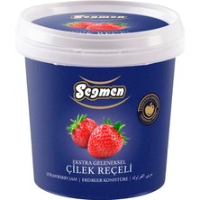 Seğmen Çilek Reçeli Kova 1000g