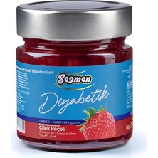 Seğmen Diyabetik Çilek Reçeli Kavanoz 270g