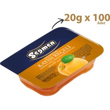 Seğmen Kayısı Reçeli Piknik 20g (100’lü)