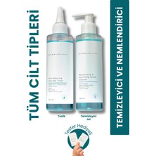 Glowmolecules Temizleyici ve Nemlendirici 2'li Set : Cleanser Jel & Aha Bha Tonik